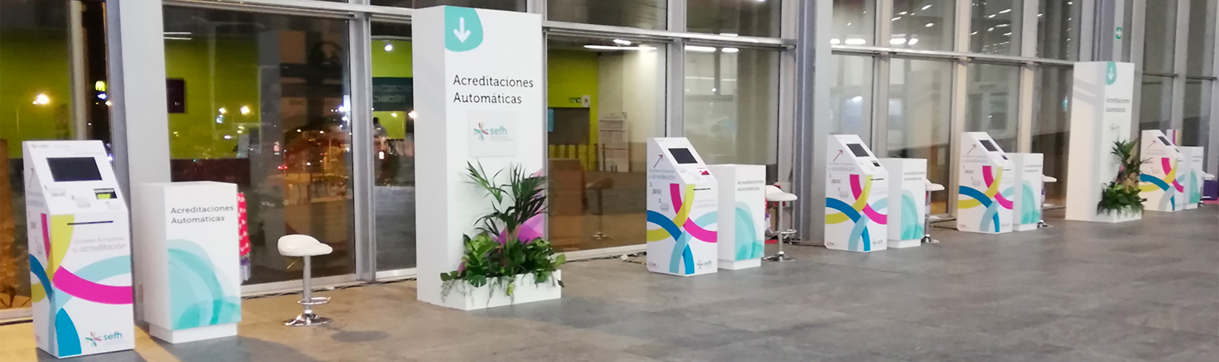 Kioscos ESM en FIBES Sevilla