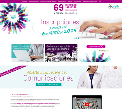 Web 69 Congreso SEFH